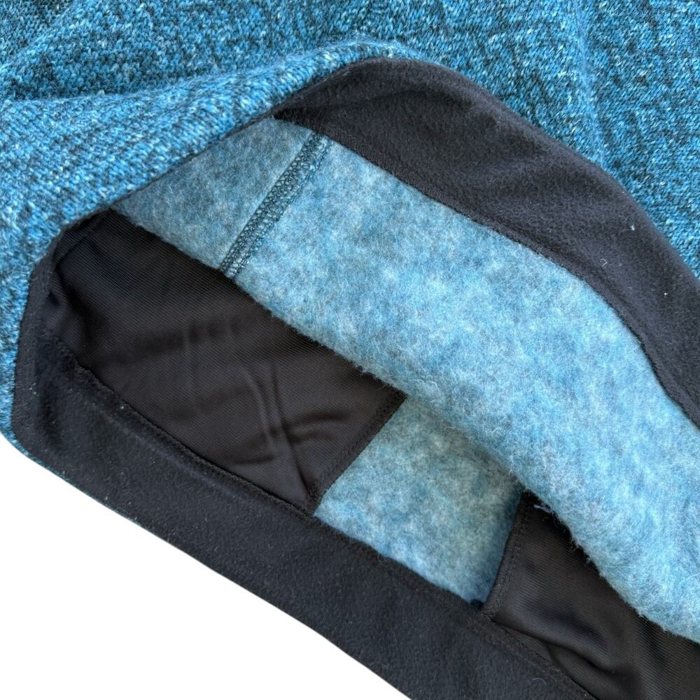 Title Nine "Offsite" Synergy Cowl Neck Pullover Blue, Xs View 4